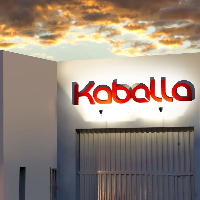 Fachada da empresa Kaballa em Flores da Cunha, Rio Grande do Sul